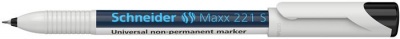 Alkoholmentes marker, OHP, 0,4 mm, SCHNEIDER "Maxx 221 S", fekete